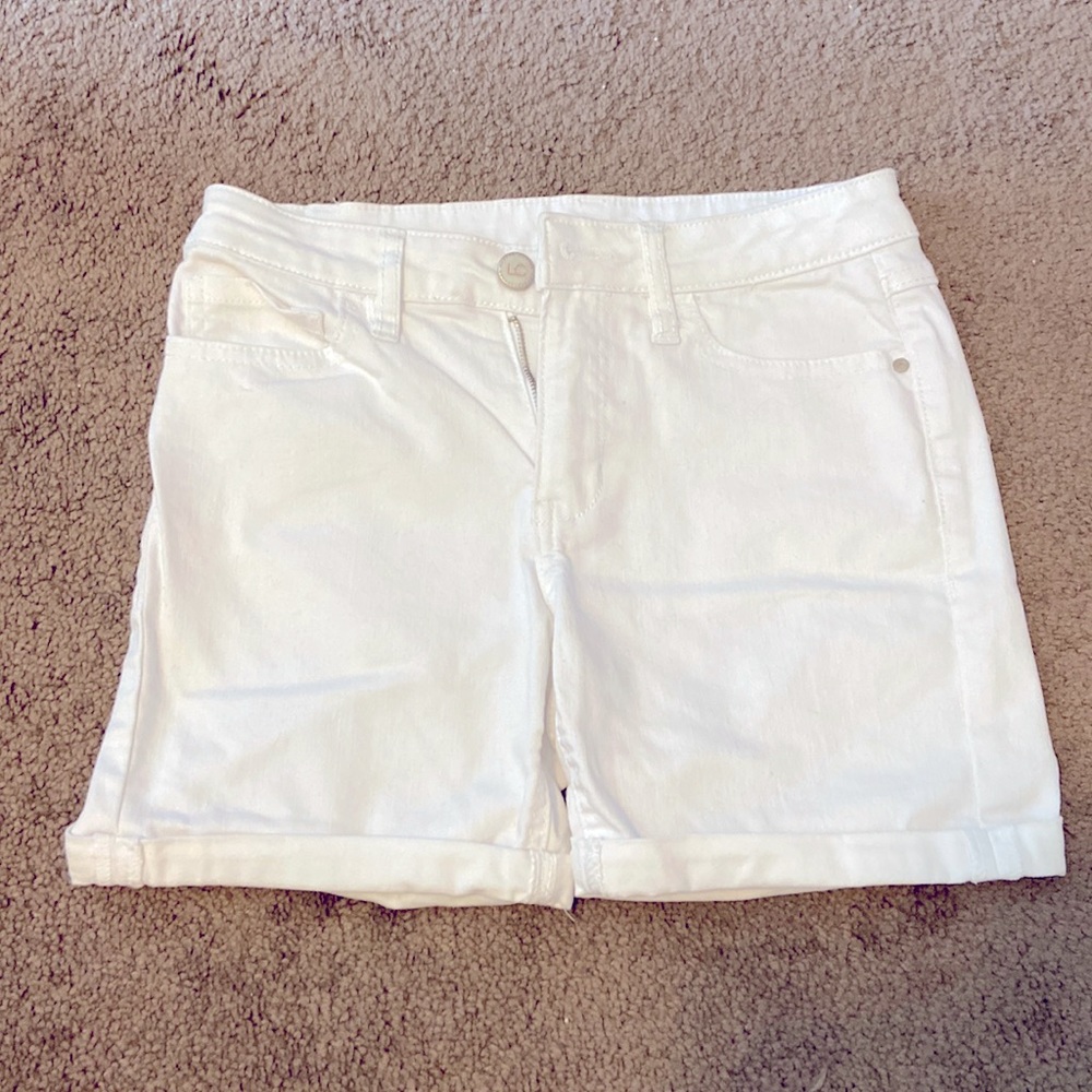 White shorts